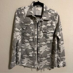 Holster California LG women’s cameo, ragged light weight jacket round neck